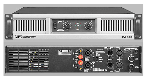 NTS PA 400 Power Amplifier