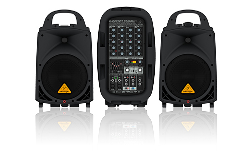 BEHRINGER PPA500BT ไมค์จูนไม่ได้ Portable Amplifier With Speaker