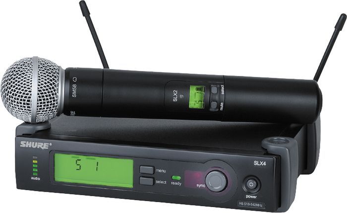 SHURE SLX24/SM58 Wireless Microphone