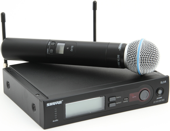 SHURE SLX24/Beta58 Wireless Microphone