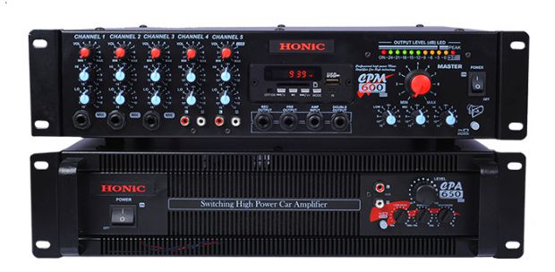 HONIC CPM 600 Mobile Power Amplifier 