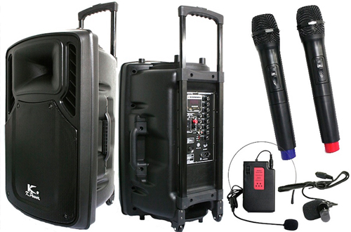 K POWER KTP12BT บูลทูธ Portable Amplifier With Speaker