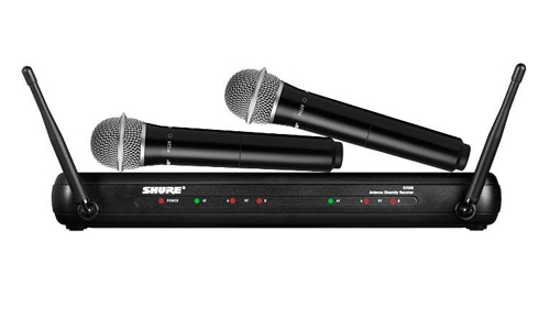 SHURE SVX288A/PG28 R25 Dual ชนิดไมค์คู่ Wireless Microphone