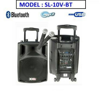 XXL POWER XXL SL 10VBT มีบูลทูธ Portable Amplifier With Speaker